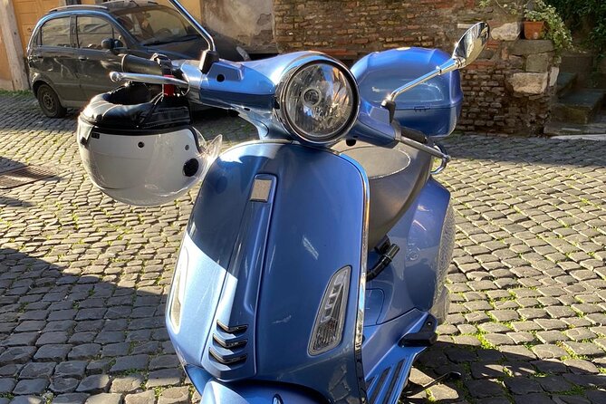 Exclusive Rome by Night Vespa Tour - Gianicolo Hill and the view across Rome