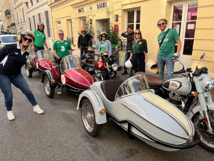 Explore Paris in Style: Custom Sidecar Tours - One hour through the Latin Quarter