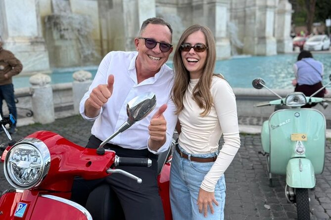 Explore Rome By Vespa - Circus Maximus and the Rose Garden