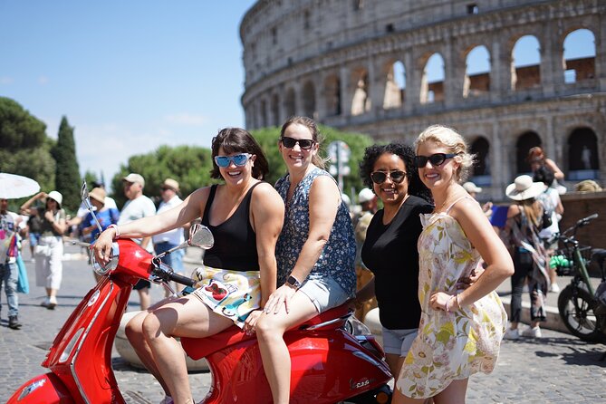 Explore Rome by Vespa With Pick up and Drop Off - Circus Maximus and the open space of ancient Rome