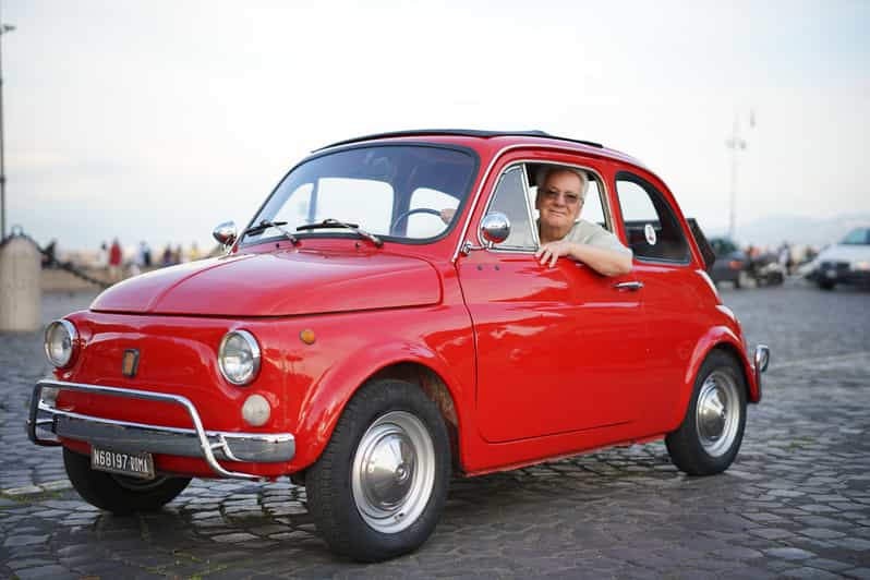Explore Rome in Style by A Vintage Car Fiat 500 Tour - Starting at Caffe Roma