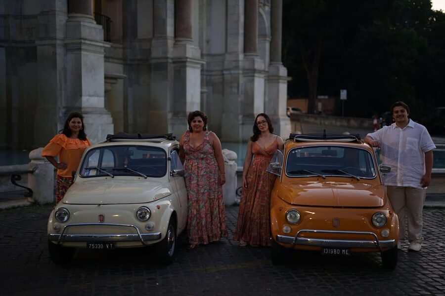Explore Rome in Style by A Vintage Car Fiat 500 Tour - Gianicolo Terrace, 20 minutes
