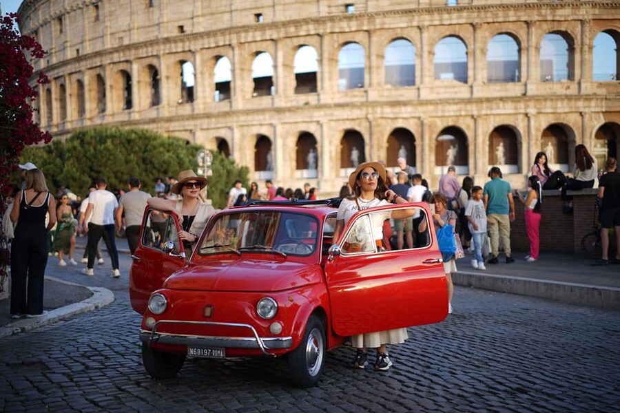 Explore Rome in Style by A Vintage Car Fiat 500 Tour - What the $108.75 price means