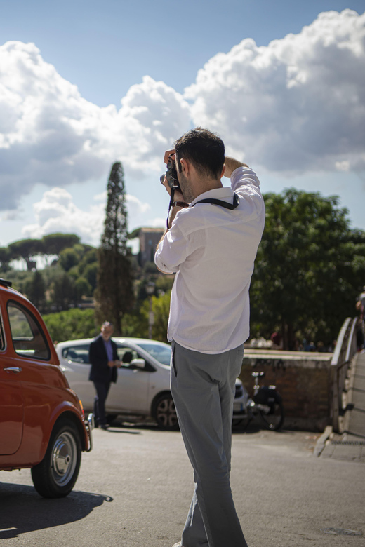 Explore Rome in Style by A Vintage Car Fiat 500 Tour - The Colosseum in a Fiat 500, 20 minutes