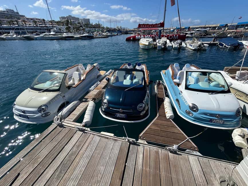 Fiat 500 Boat Tours in Tenerife - Why this Tenerife boat ride is so unusual