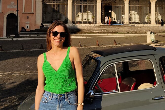 Fiat 500 in Rome - experience with a Roman - The Arch of Janus and Rome’s old commercial quarter