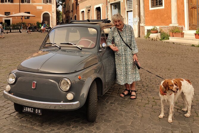 Fiat 500 in Rome - experience with a Roman - The Colosseum from a practical viewpoint