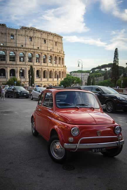Fiat 500 Photo Experience Capture the Magic of the City - Coffee, cappuccino, Aperol, or gelato