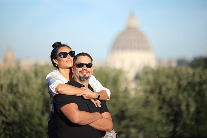 Fiat 500 Roma Professional Photography Service - Trastevere by vintage car
