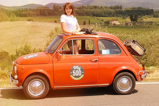 Fiat 500 Tour of the Chianti Roads from San Gimignano - Two hours at Casale dello Sparviero