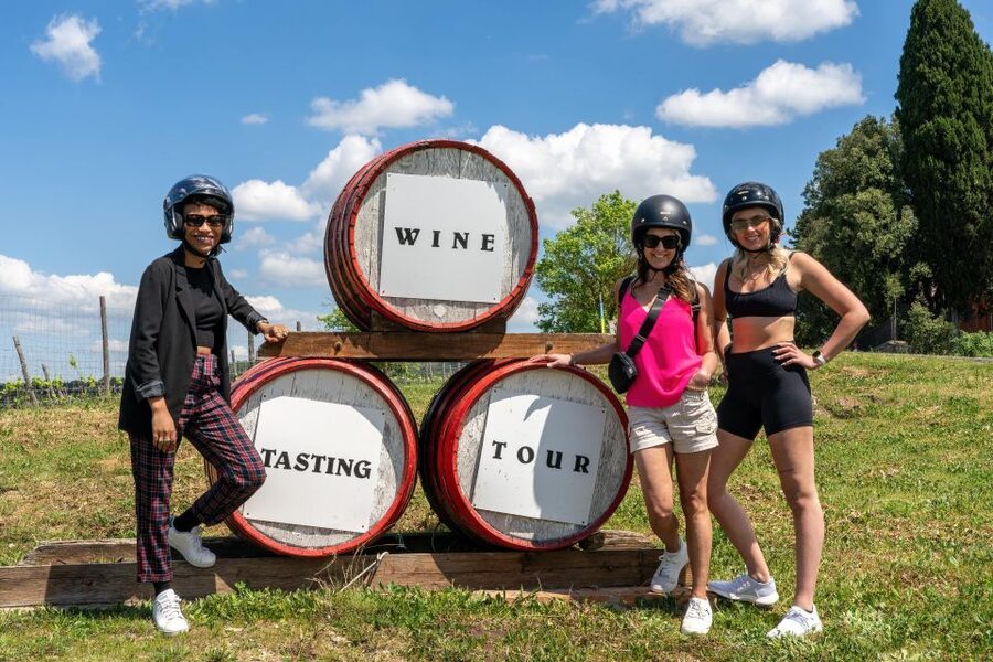 Florence: Chianti Wine Region Vespa or Fiat Topolino Tour - Impruneta and the first country roads