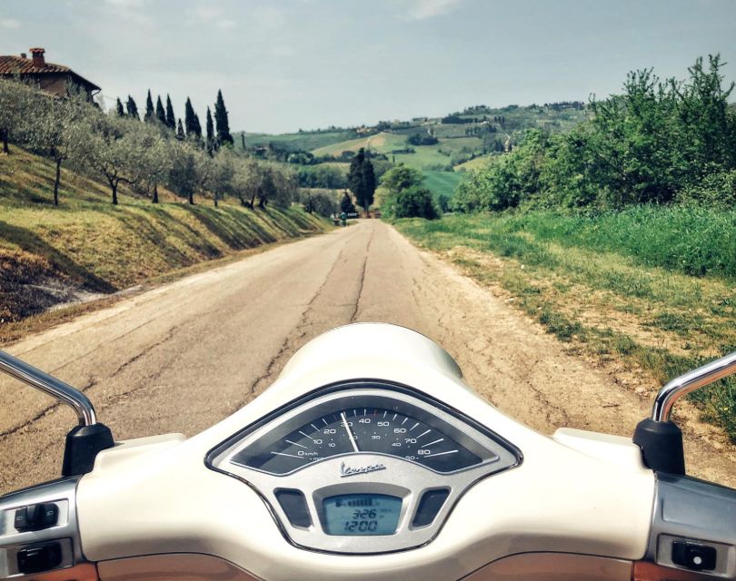 Florence: Full-Day Tuscany Vespa Tour in Chianti - Wine and olive oil with a sense of place