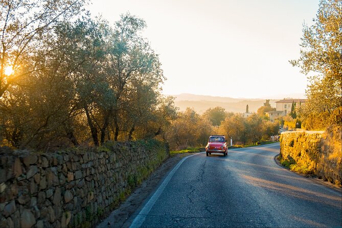Florence: Private Vintage FIAT 500 with Wine & Olive Oil - The value of $204.26 per person