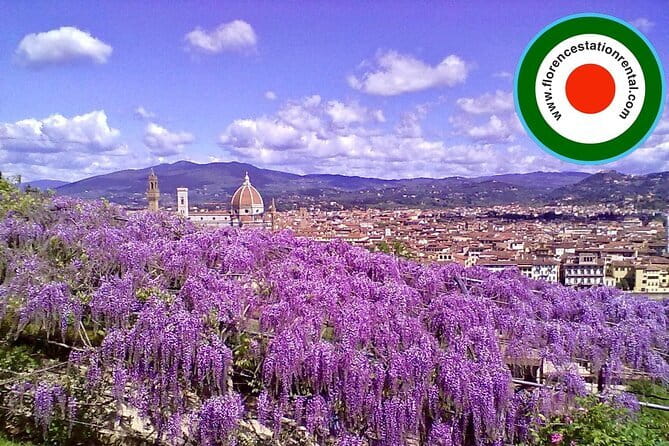 Florence Vespa Rental - Riding to Piazzale Michelangelo and Palazzo Pitti