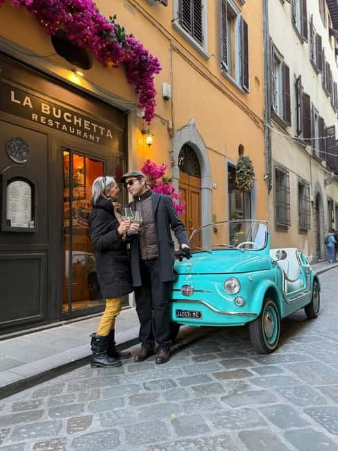 Florence Vintage Electric Fiat 500 – Private City Tour - Key points at a glance
