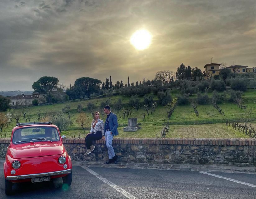 Florence: Vintage Fiat 500 Tour with Wine Tasting at Winery - Practical details that affect your choice