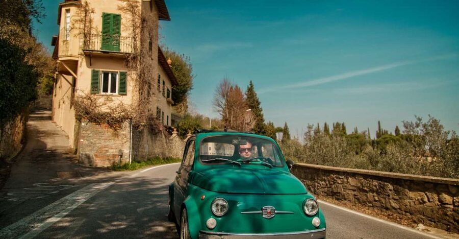 Florence Wine Tasting and Tuscan Lunch in a Vintage Fiat 500 - Key points to know before you book