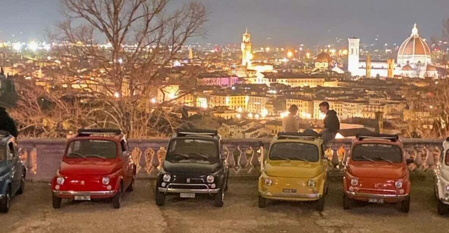 Florentine Afternoon: Fiat 500 Self Drive, 16-18 - Driving through Florence in a classic car