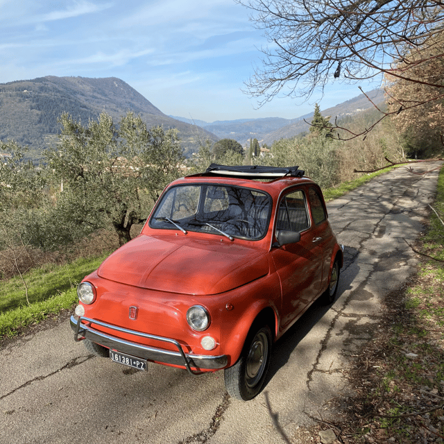 Florentine Afternoon: Fiat 500 Self Drive, 16-18 - Who will get the most from this drive