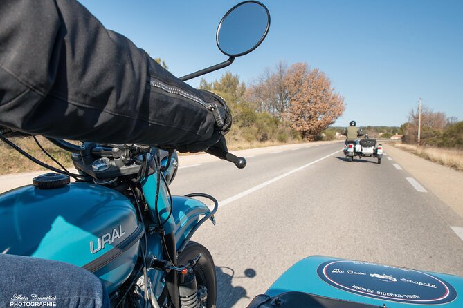 From Aix-en-Provence: 2-Hour Wine & Scenery Sidecar Tour - Riding in the sidecar or behind the driver