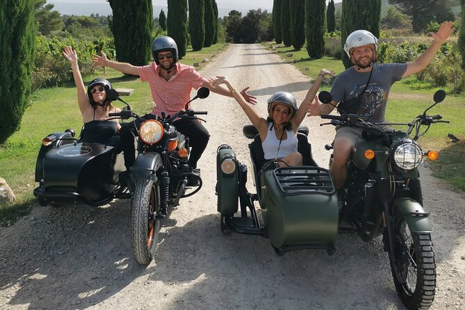 From Aix-en-Provence : Half-day Sidecar Wine Tour - The Bimont Dam and the first mountain views