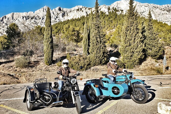 From Aix-en-Provence : Half-day Sidecar Wine Tour - The guides are part of the value