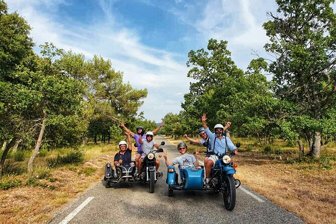 From Aix-en-Provence : Half-day Sidecar Wine Tour - Two wineries, two different sides of Provence