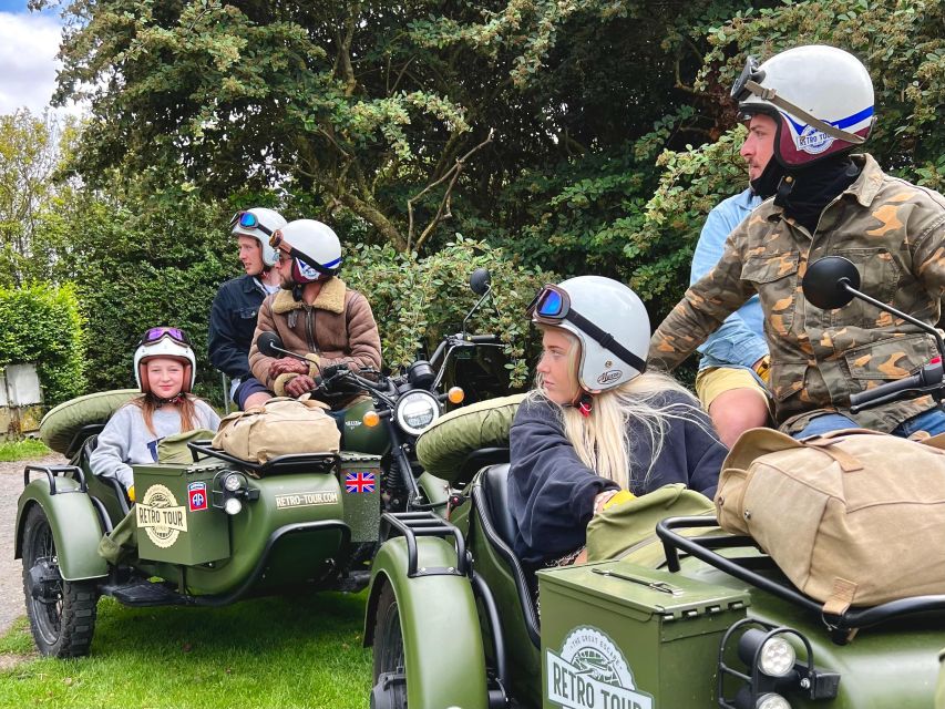 From Bayeux: Half-Day Normandy WWII Sidecar Tour - A closer look at the price and group setup