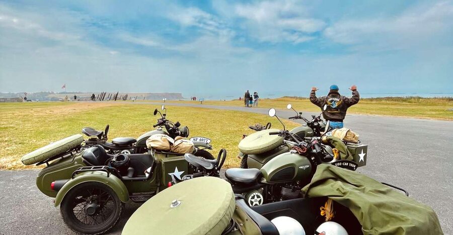 From Bayeux: Half-Day Normandy WWII Sidecar Tour - Pickup points, timing, and practical limits