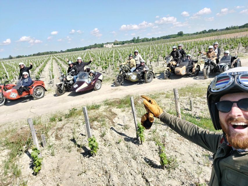 From Bordeaux: Médoc Vineyard and Chateau Tour by Sidecar - Seeing Margaux from the road