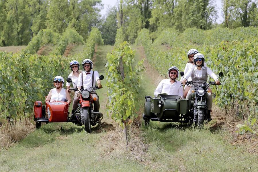 From Bordeaux: Saint-Emilion Wine Tour in a Sidecar - Leaving Bordeaux for the Saint-Emilion Vineyards