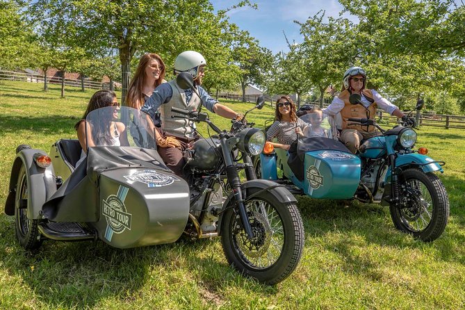From Deauville : Private sidecar tour of Honfleur - What the Deauville to Honfleur ride is really like