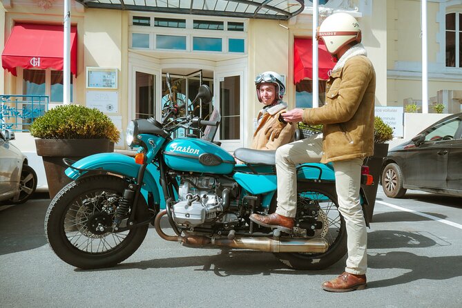 From Deauville : Private sidecar tour of Honfleur - Manoir d’Apreval and the taste of Pays d’Auge