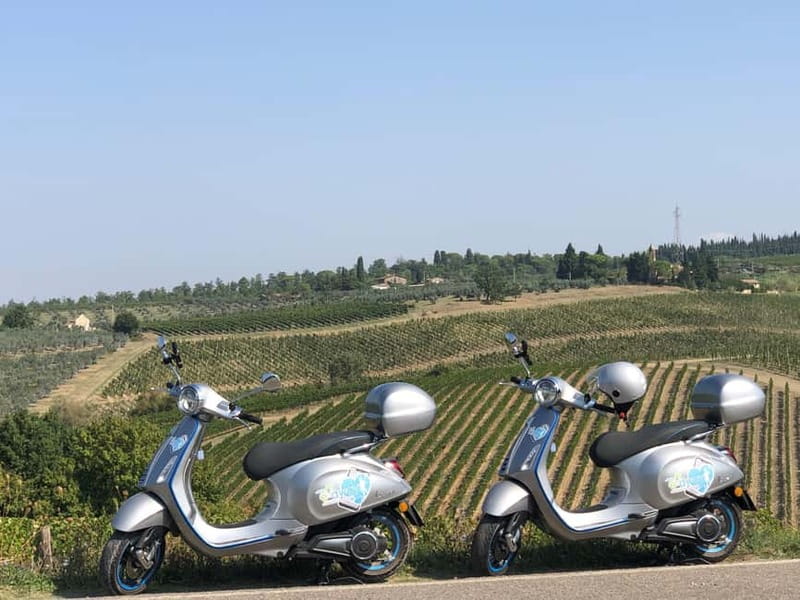 From Florence: Chianti Self-Guided Vespa Tour with Lunch - Riding through the Chianti hills