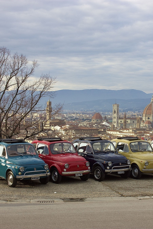 From Florence: Morning Self-Drive Fiat 500 Tour - A Small Group With a Clear Focus