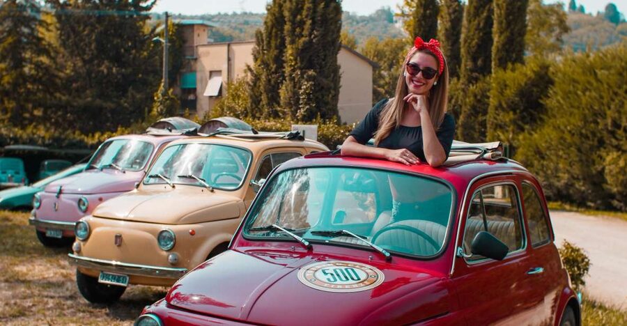 From Florence: Self-Drive Fiat 500 Tour - The first lesson: getting comfortable with the clutch