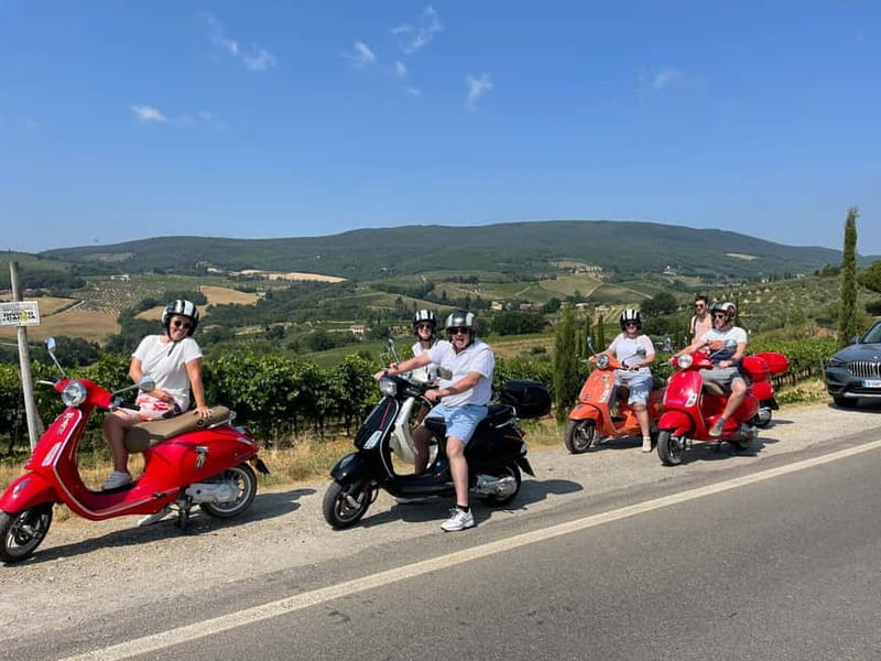 From Florence: Tuscany Vespa Tour with Lunch & Wine - Key points to know before booking