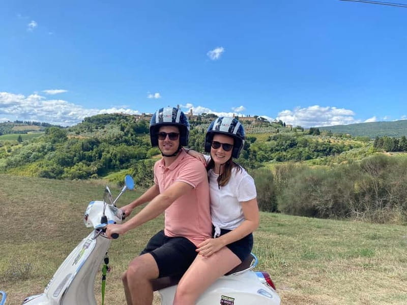 From Florence: Tuscany Vespa Tour with Lunch & Wine - Timing, group size, and the return to Florence