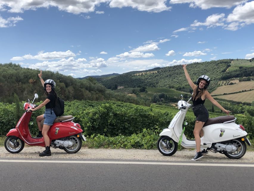 From San Gimignano: Chianti Half-Day Vespa Tour with Lunch - Key points to know before you book