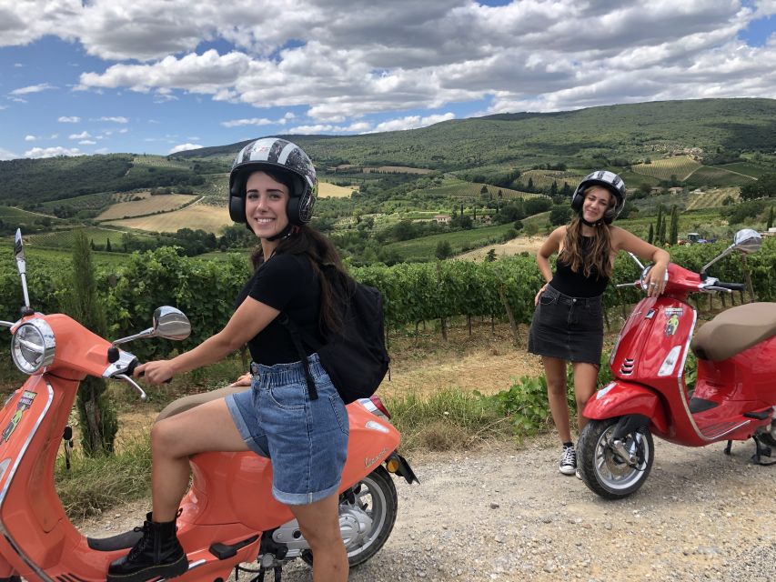 From San Gimignano: Chianti Half-Day Vespa Tour with Lunch - What the EUR 181.26 price really includes