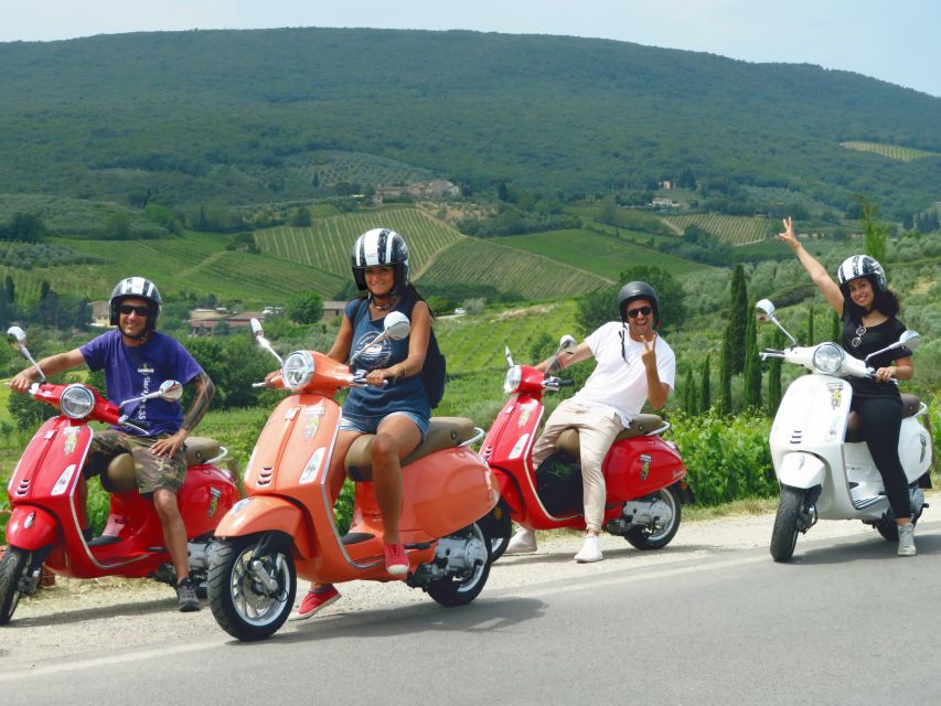 From San Gimignano: Chianti Half-Day Vespa Tour with Lunch - A few practical details that can save your morning