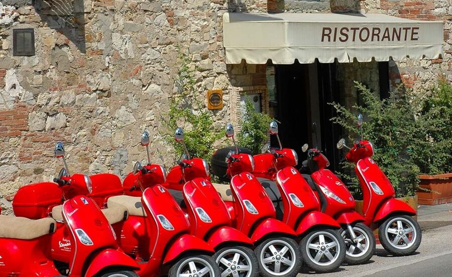 From San Gimignano: Vespa Tour in Chianti - An Exclusive Winery and Tuscan Tasting