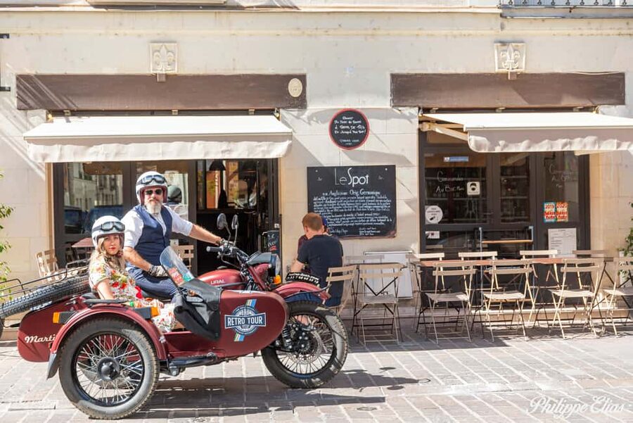 From Tours: Retro Classic Sidecar Ride - Why a sidecar is a smart way to see Tours