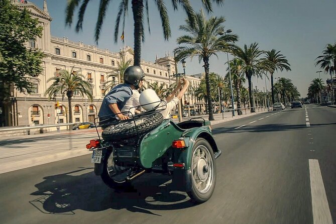 Full-Day Barcelona Tour by Sidecar Motorcycle - Gràcia, Casa Vicens, Sarrià, and Tibidabo