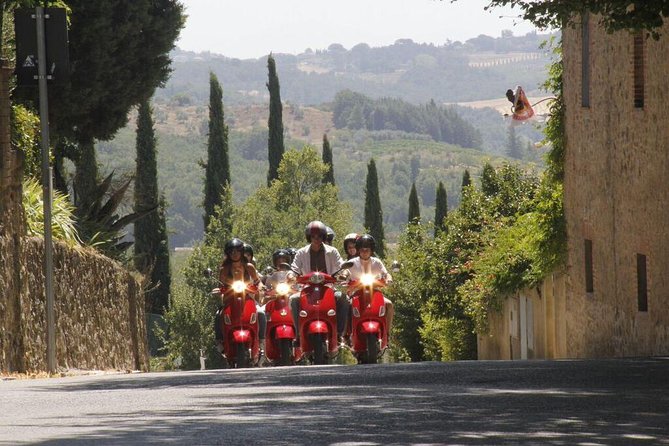 Full-Day Chianti Tour by Vespa Scooter from San Gimignano - Riding the Strada Statale 222 Chiantigiana