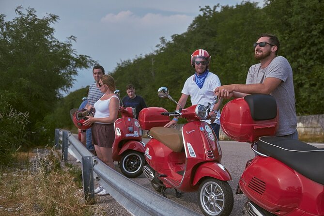 Full-Day Self-Guided Garda Vespa Tour departing at Bardolino - Tremosine sul Garda and mountain food