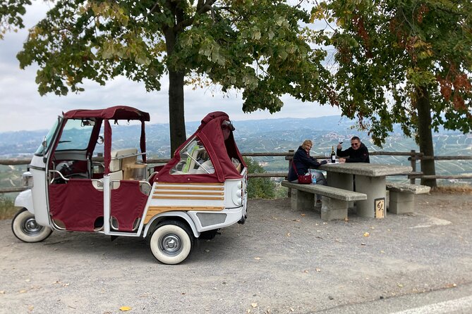 Half Day Private Tour Ape Calessino in the Barolo Langa - Fontanafredda and a royal connection