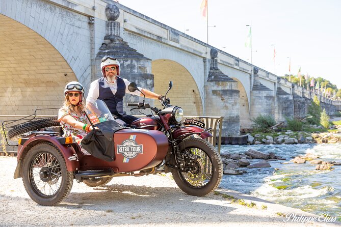 Half day tour on sidecar from Tours - Villandry, where the gardens are the main event