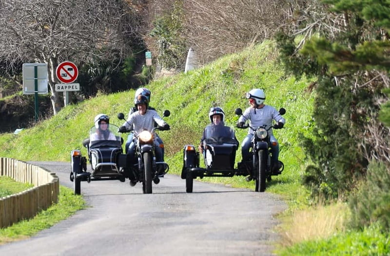 Half day tour : Saint-Malo to Cancale in a Vintage Sidecar - The ride inland, through lanes and small hamlets