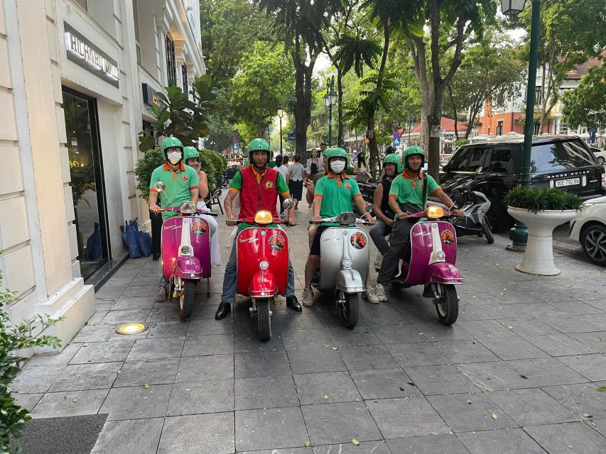 Hanoi 4.5-Hour Vespa Tour city tour - Pagodas, flower farms, and two dragon tails